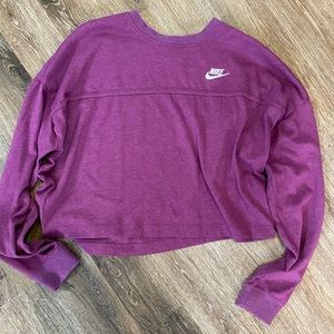 NIKE Crop Crewneck Sweater